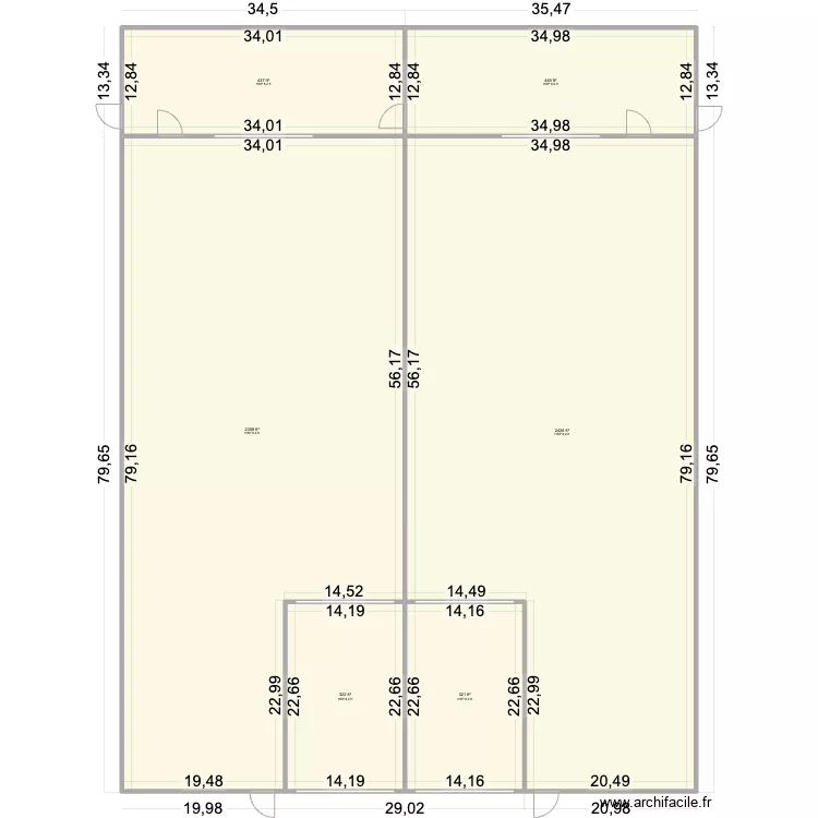 Large PR. Floor plan with 