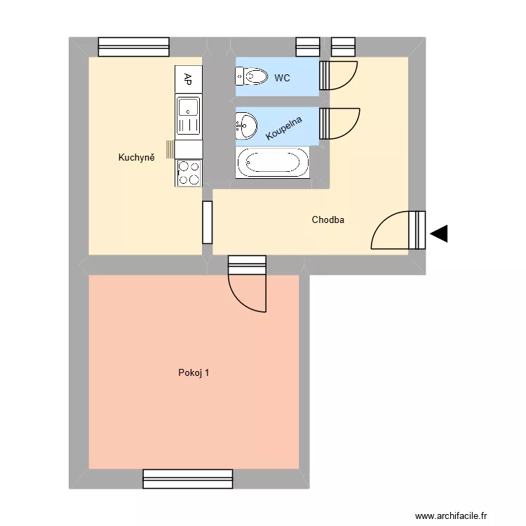 V Parku 179, byt 2. Floor plan with 11 and 166 m² V Parku 179, byt 2. Floor plan with 11 and 166 m²