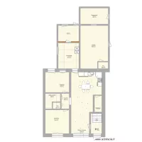 Plan Appart n° 1 _RDC spot salon