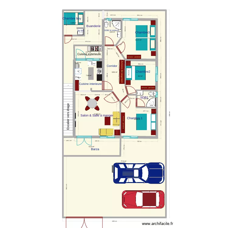 cequefemmeveut. Floor plan with 