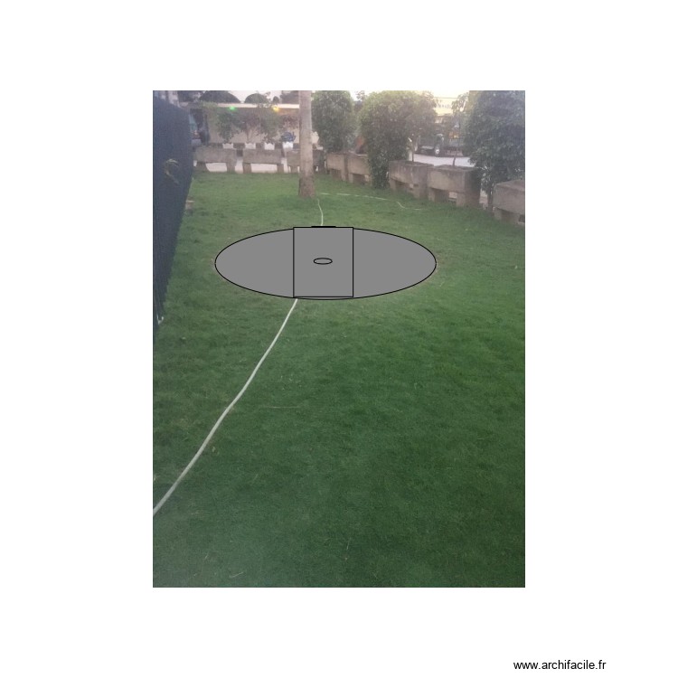 jardin. Floor plan with 0 room and 0 m2