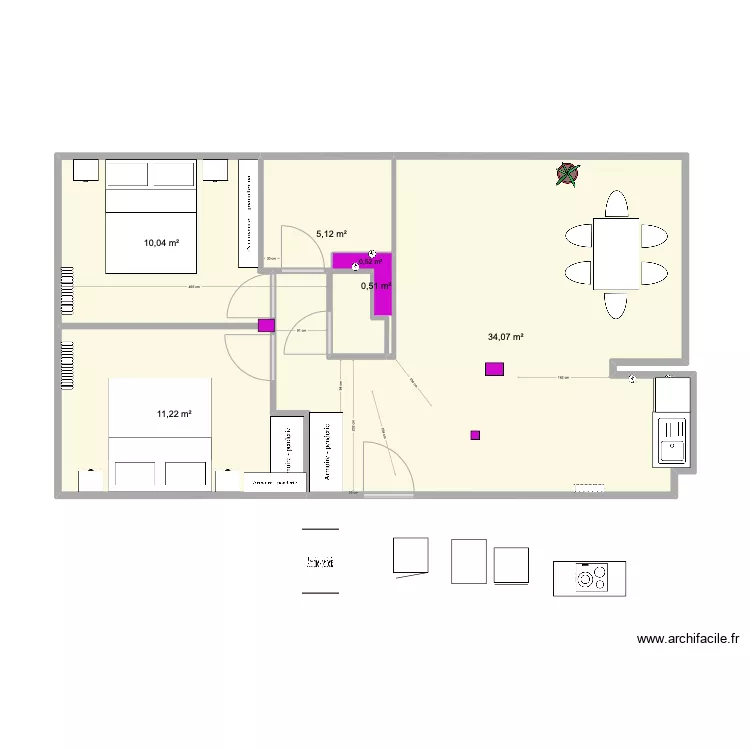 41 v5. Floor plan with 