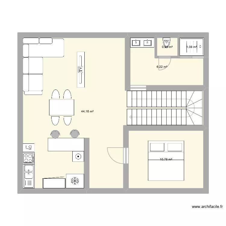 New plan. Floor plan with 