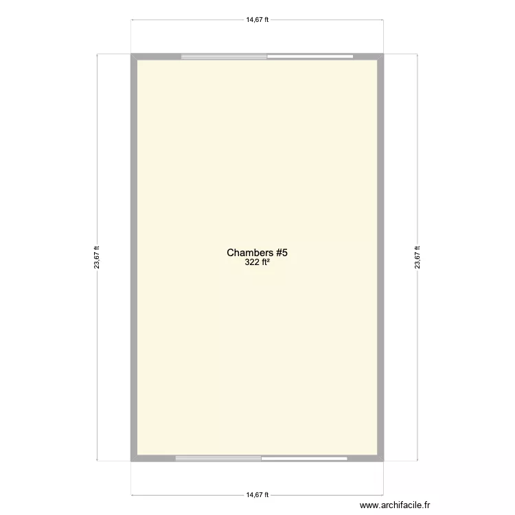 DJA USA Chamber 5. Floor plan with DJA USA Chamber 5. Floor plan with