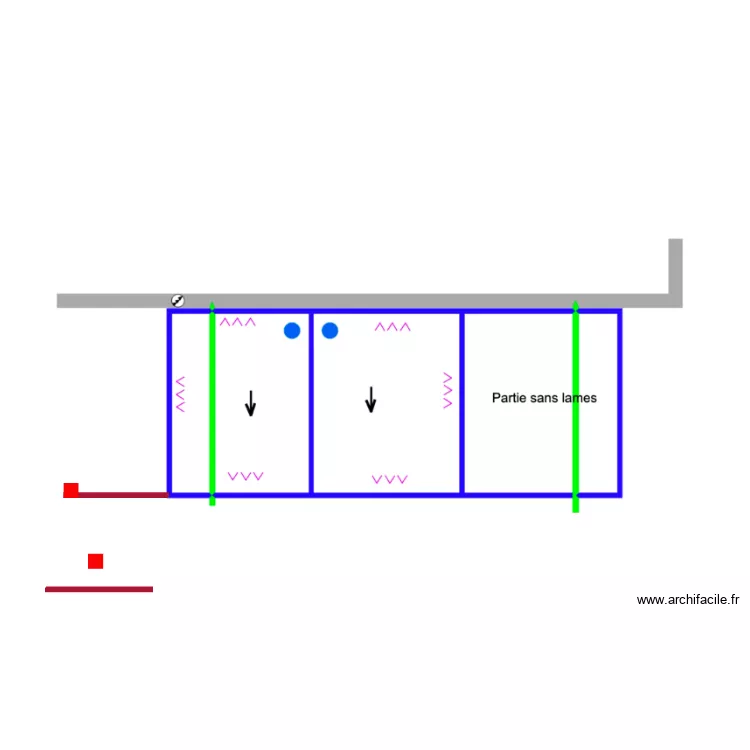 Batten V2. Floor plan with Batten V2. Floor plan with