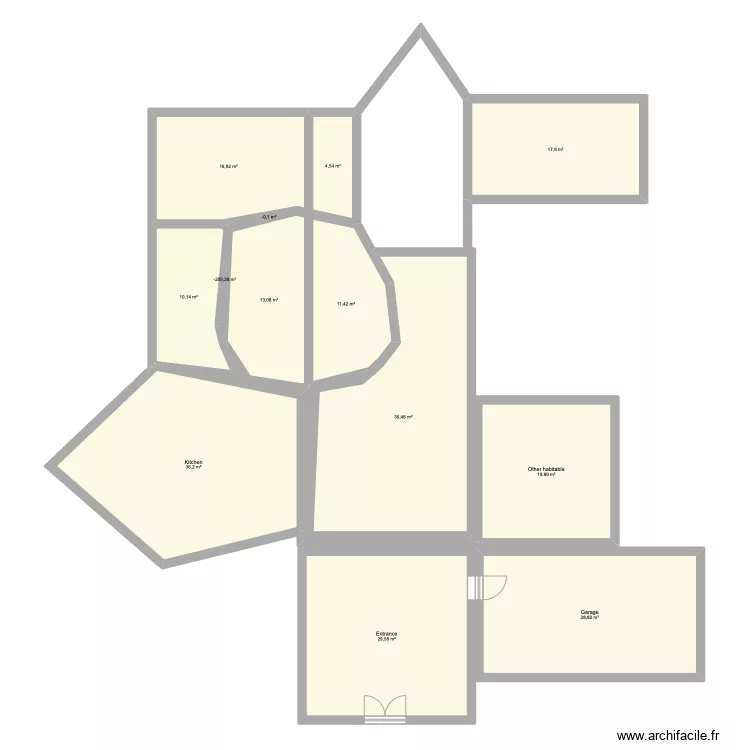 12345678op[. Floor plan with 