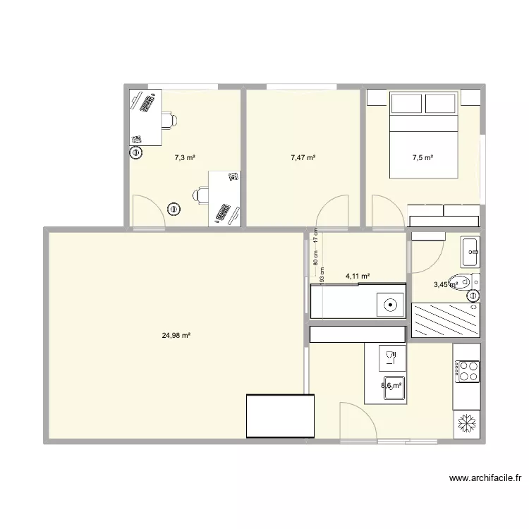 OPCIO2. Floor plan with 