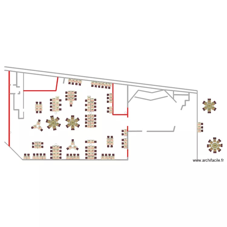 Plan phase 3. Floor plan with 
