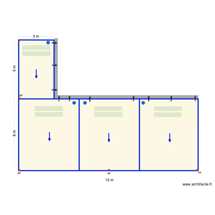 Oeiras. Floor plan with 