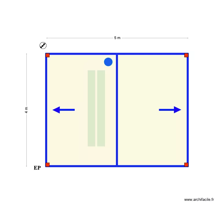 Roberto CASCAIS. Floor plan with Roberto CASCAIS. Floor plan with