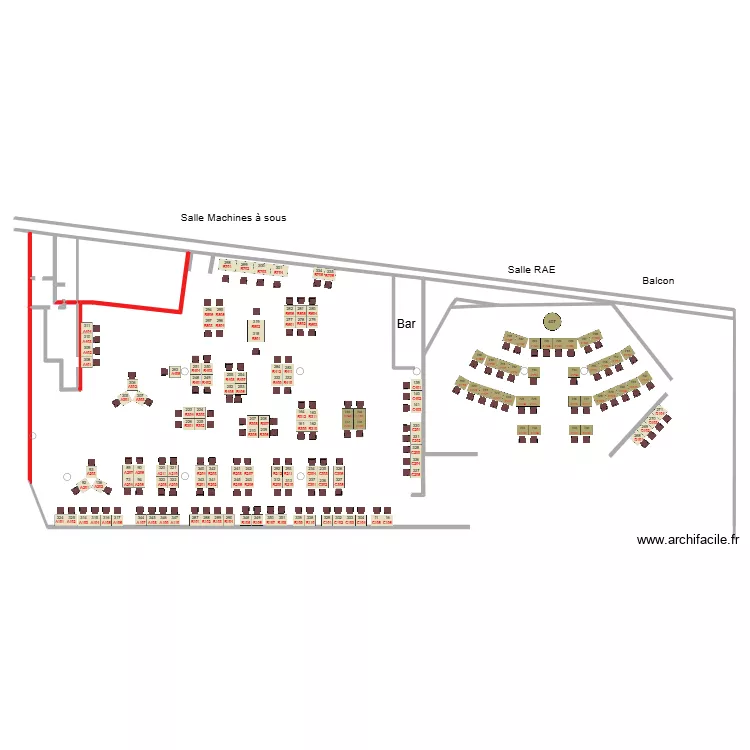 Plan au 04.07. Floor plan with 2  and 35 m²