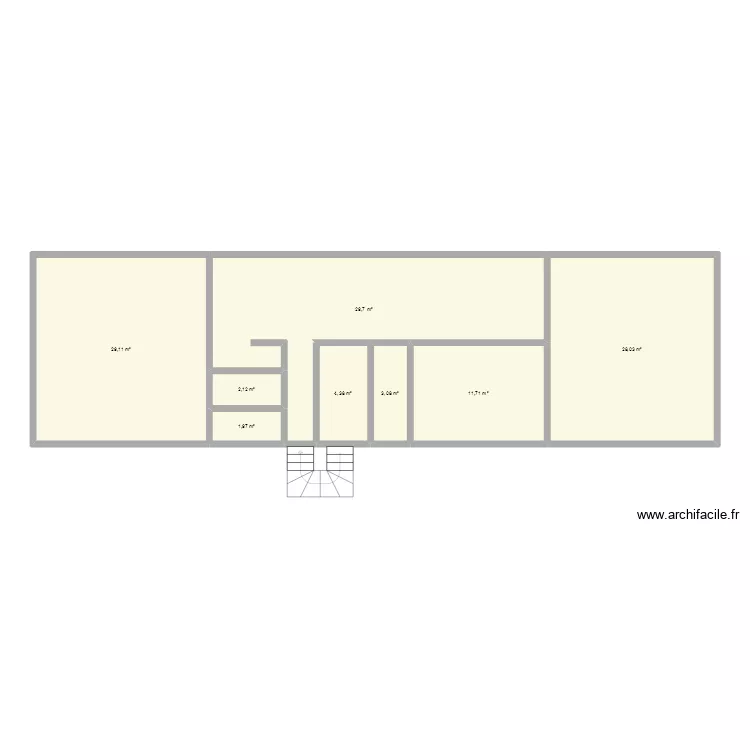 NUEVA IDEA. Floor plan with 8  and 110 m²