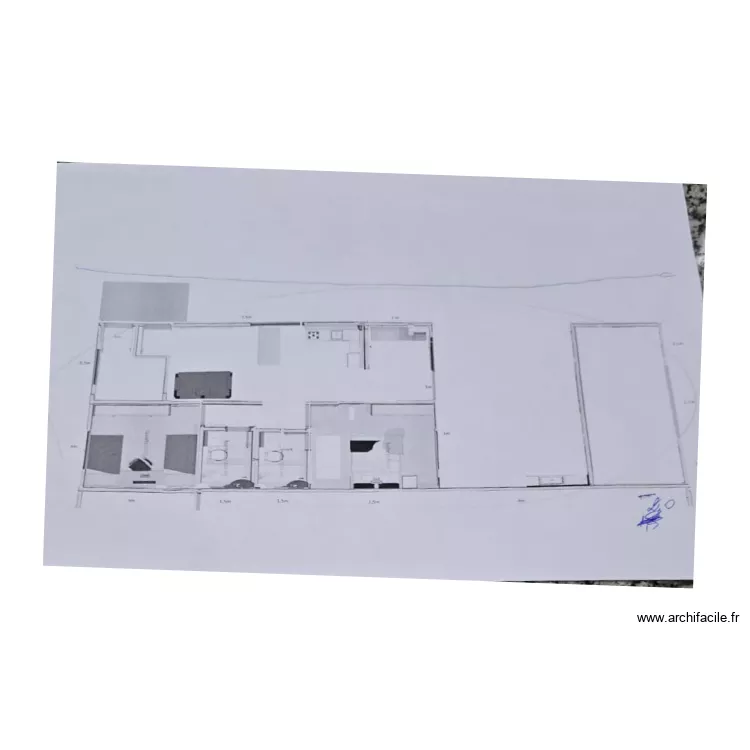 casa renata. Floor plan with 