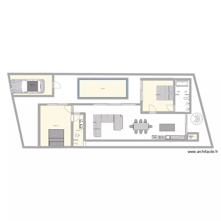 Villa Bali. Floor plan with Villa Bali. Floor plan with