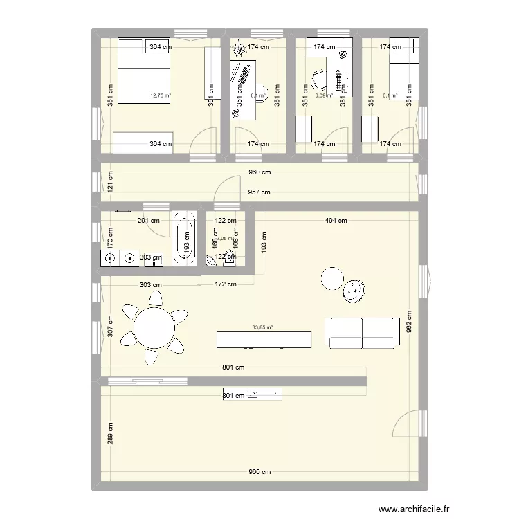 byt2. Floor plan with 