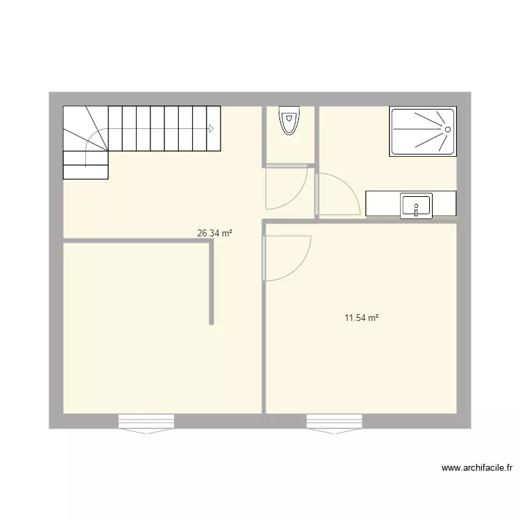 Chalet Montroc. Floor plan with Chalet Montroc. Floor plan with