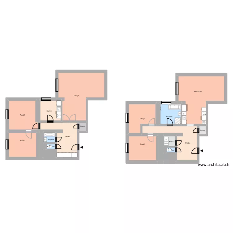 17.listopadu 677 byt 5 OV. Floor plan with 28 Rooms and 312 m² 17.listopadu 677 byt 5 OV. Floor plan with 28 Rooms and 312 m²