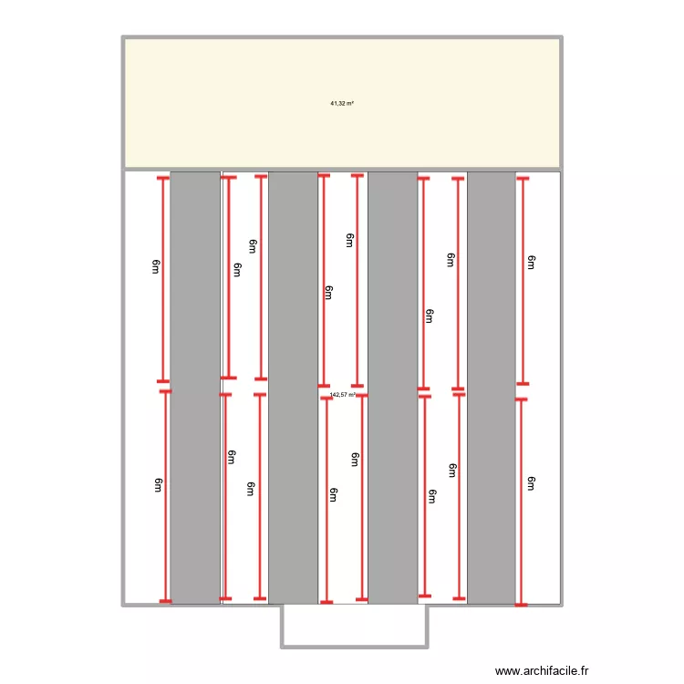 plano tirras led. Floor plan with 
