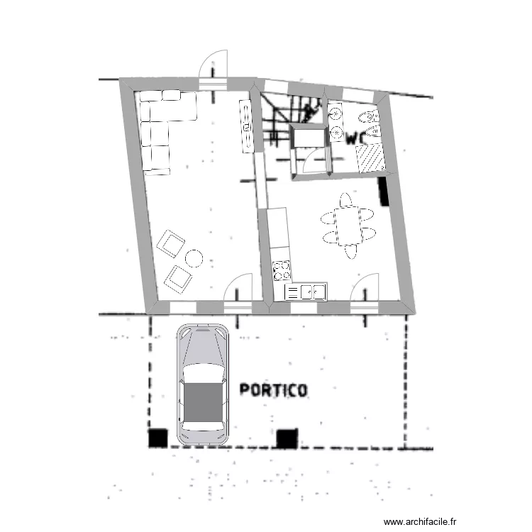 rossano veneto. Floor plan with 