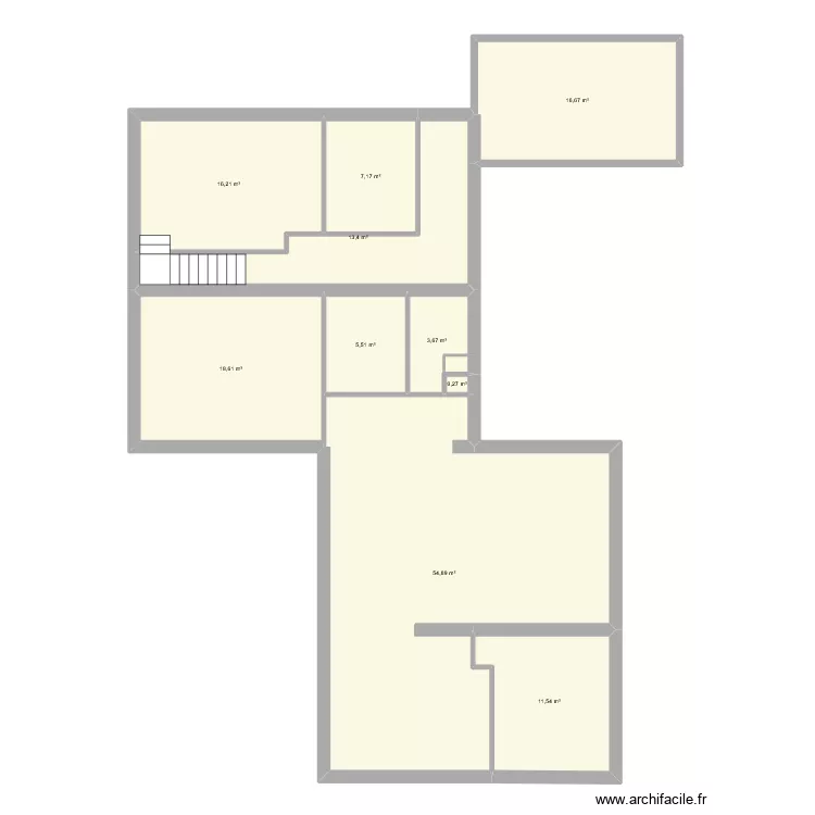 TilbygForslag_1. Floor plan with 10  and 148 m²