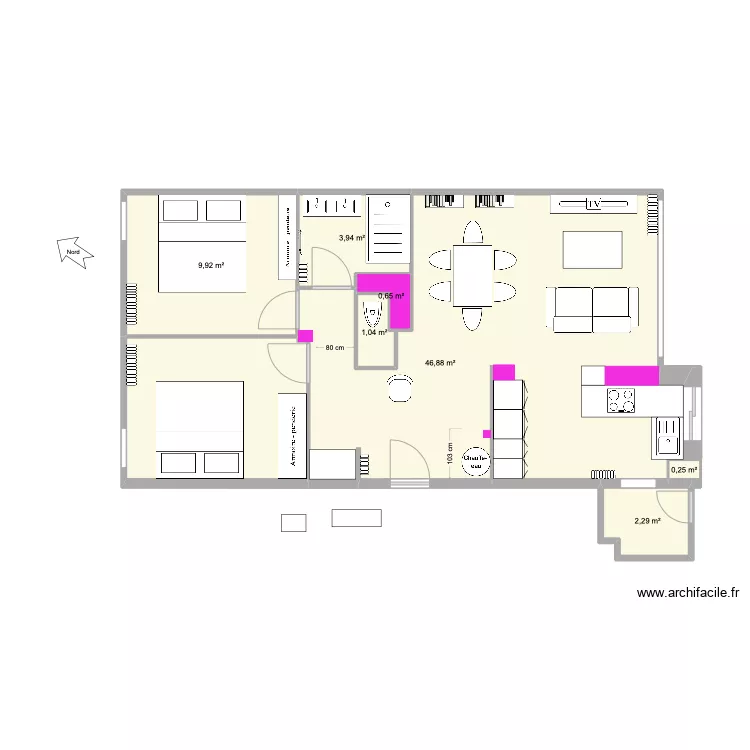 41 v3. Floor plan with 