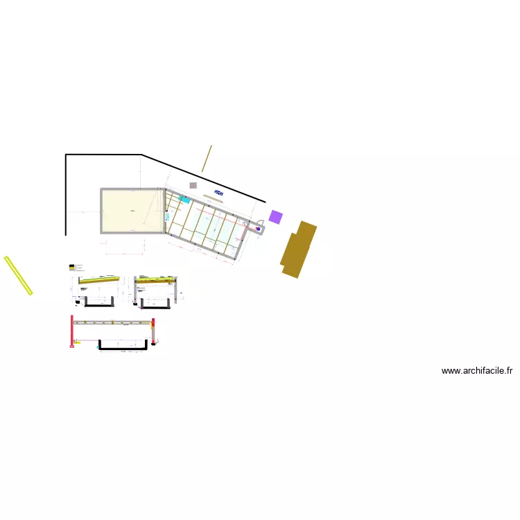 piscine 2025 v62. Floor plan with piscine 2025 v62. Floor plan with