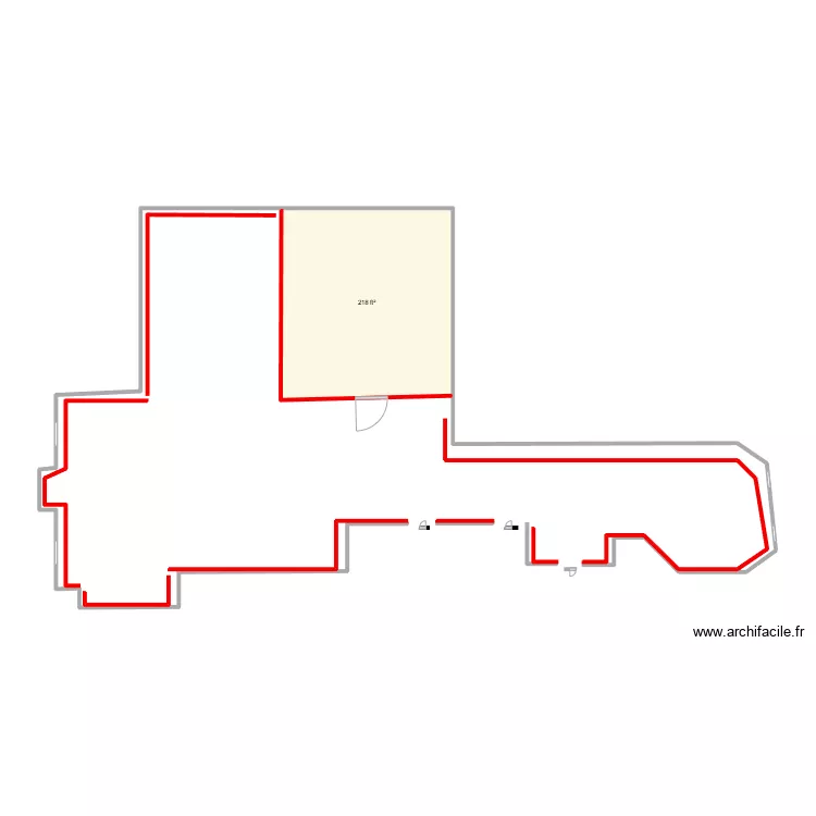 house. Floor plan with house. Floor plan with