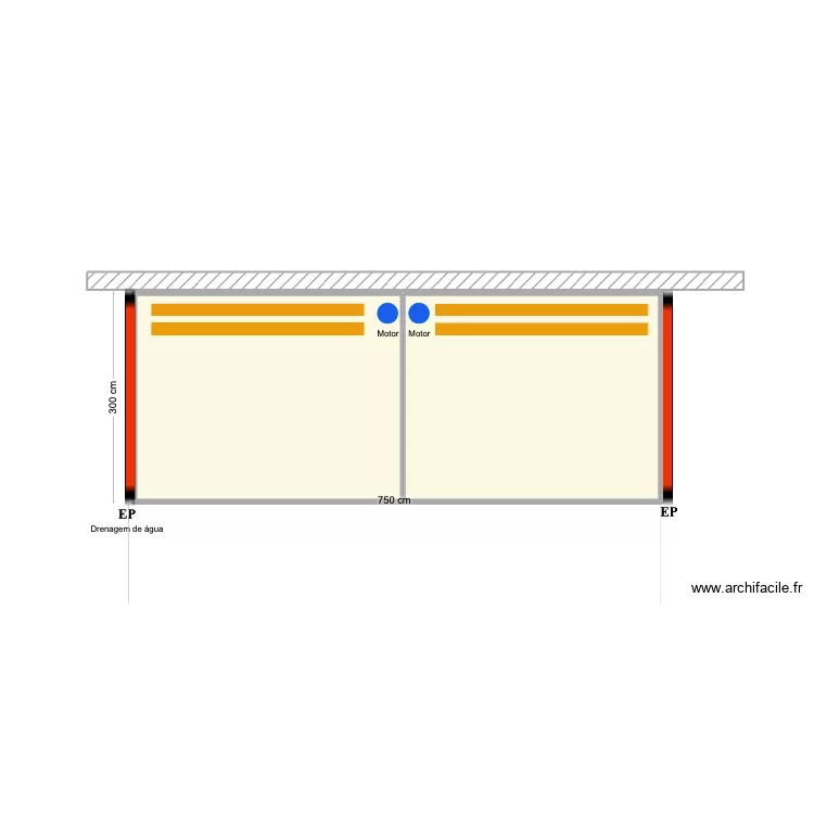 Miguel Melo. Floor plan with 