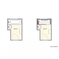 salle de bain Mme N had
