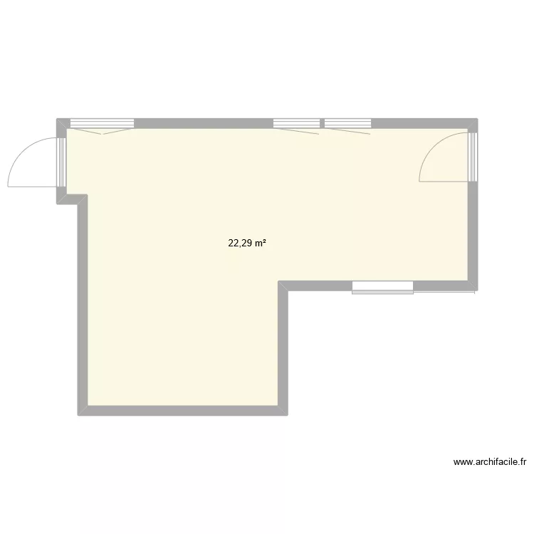 APPARTEMENT. Floor plan with 