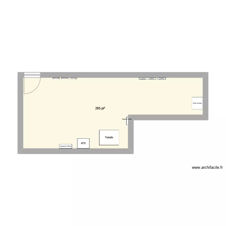 Smirnov 2. Floor plan with 1 and 25 m² Smirnov 2. Floor plan with 1 and 25 m²