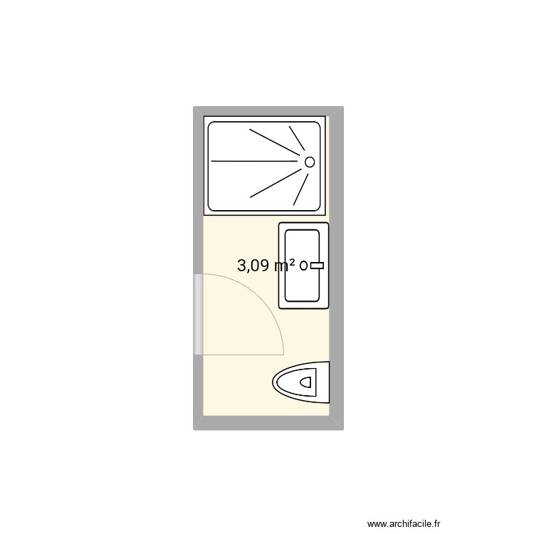 ensuite 2. Floor plan with 0 room and 0 m2