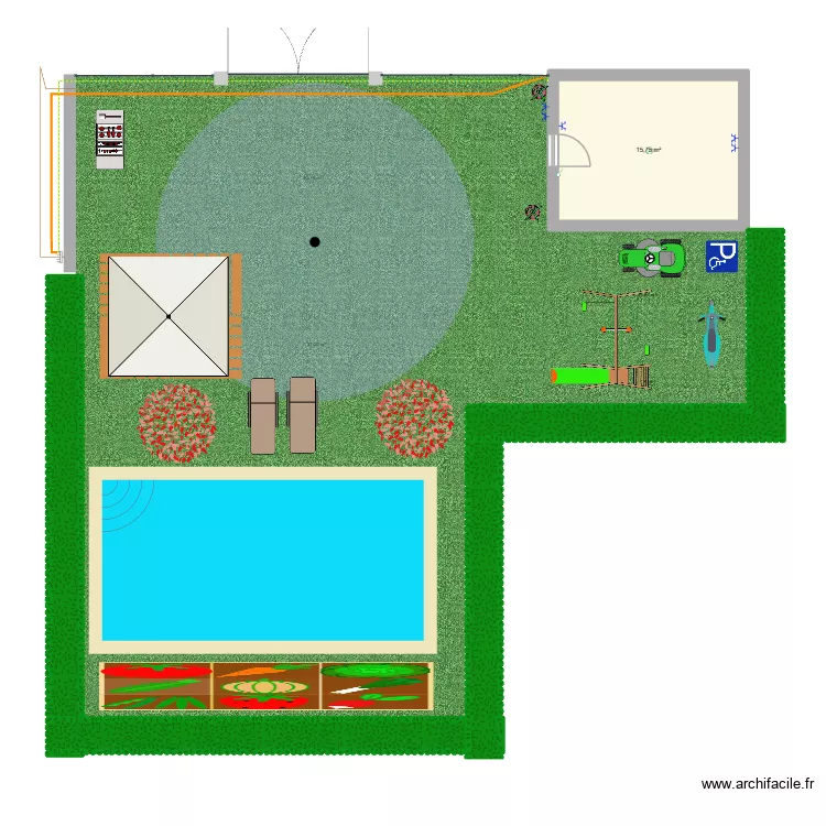 Tomaten tyler plan 2.0 fertig produkt. Floor plan with 1  and 16 m²