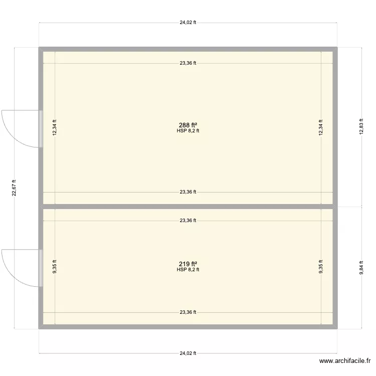 Meck Shared. Floor plan with 