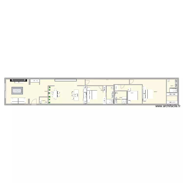 castello 45. 14. Floor plan with 