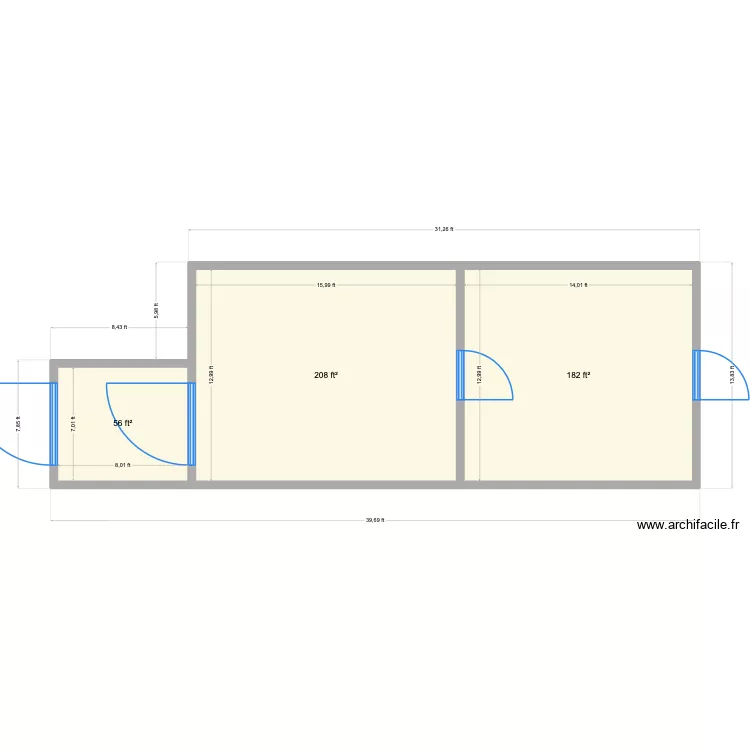 Ver Ohio. Floor plan with 
