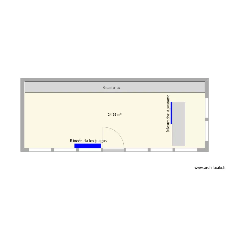 55470_Nuevo. Floor plan with 