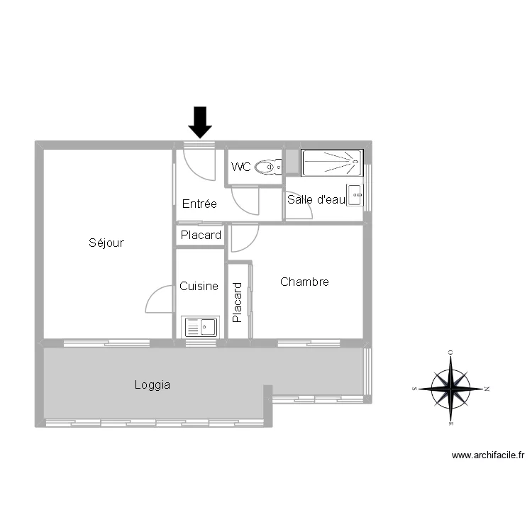 51097 GUILLOT. Floor plan with 51097 GUILLOT. Floor plan with