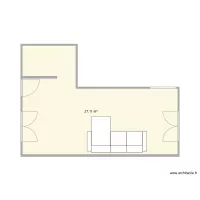 Michele MORGAN - Salon/Cuisine -