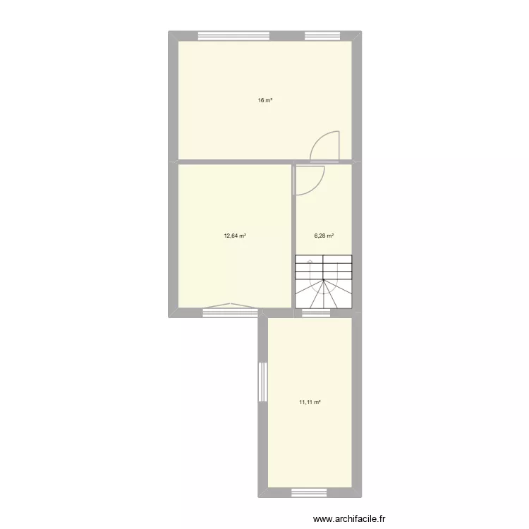 AMB49ME VDP1. Floor plan with 4 and 46 m² AMB49ME VDP1. Floor plan with 4 and 46 m²