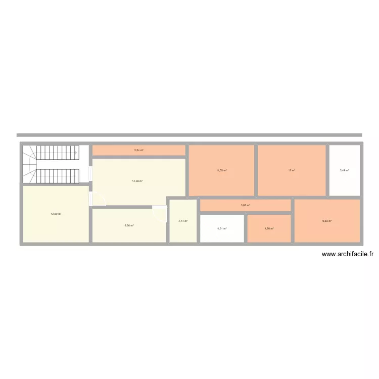 distribucion_2. Floor plan with 12  and 95 m²