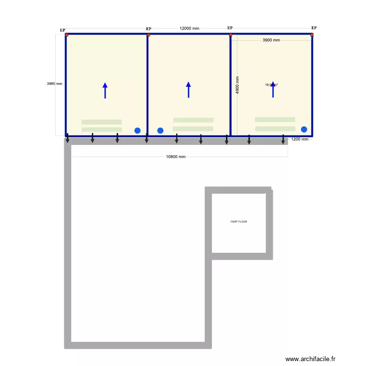 sacha krahe 4. Floor plan with 3 and 58 m² sacha krahe 4. Floor plan with 3 and 58 m²