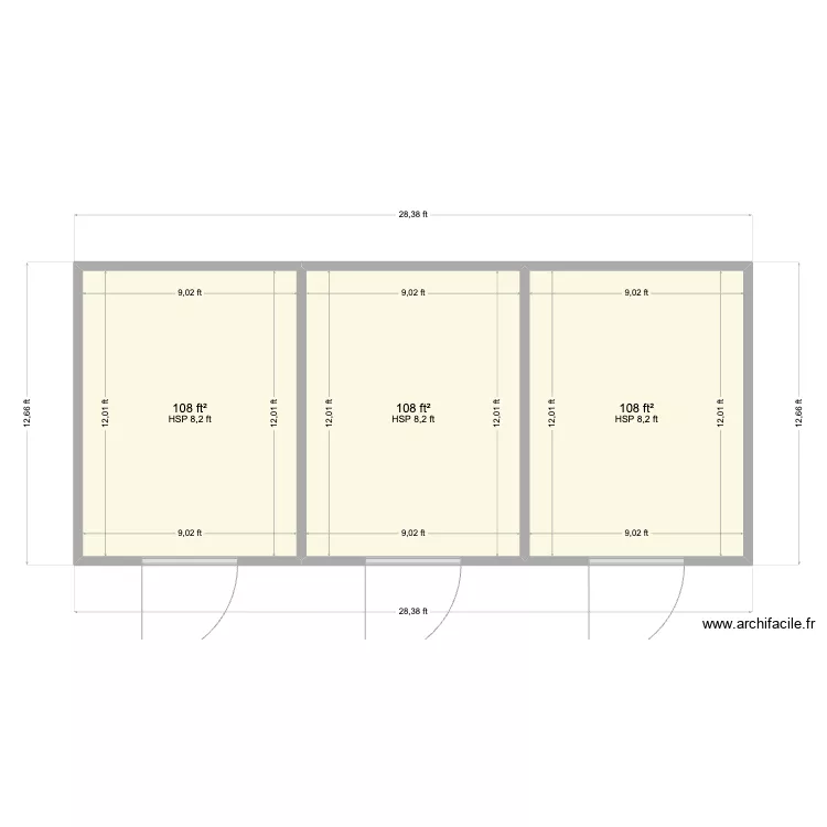 STL Plant (3) 10x13. Floor plan with 