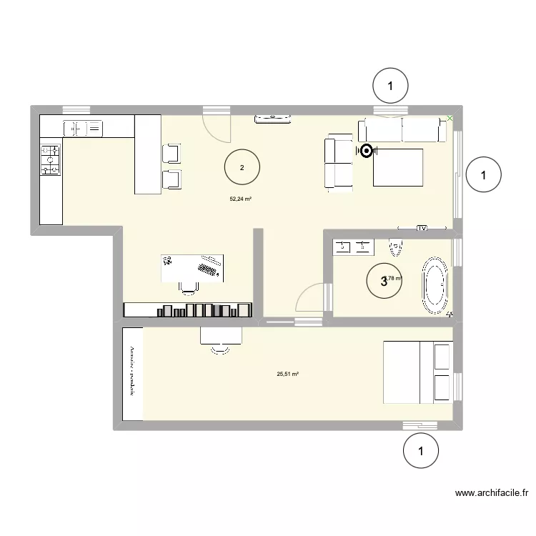 TL21018. Floor plan with 