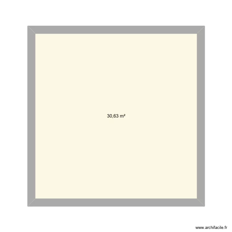 Test. Floor plan with 1  and 31 m²