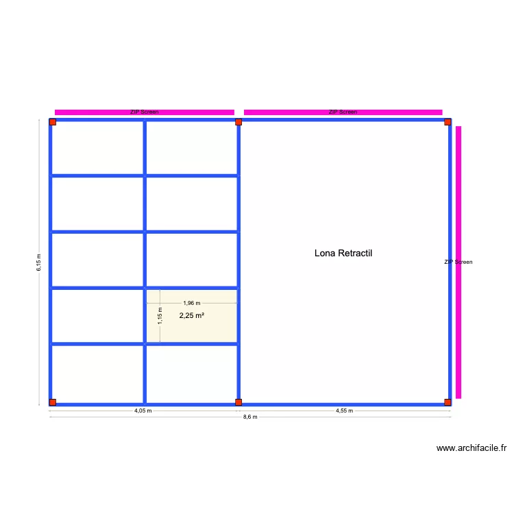 Felix CASCAIS. Floor plan with 