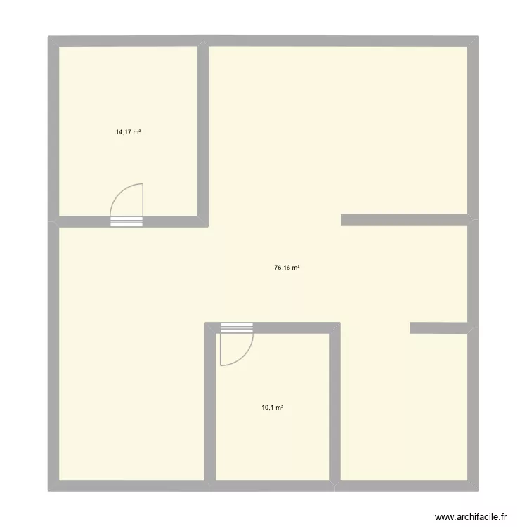Daphnegirard_maison. Floor plan with 3 and 100 m² Daphnegirard_maison. Floor plan with 3 and 100 m²