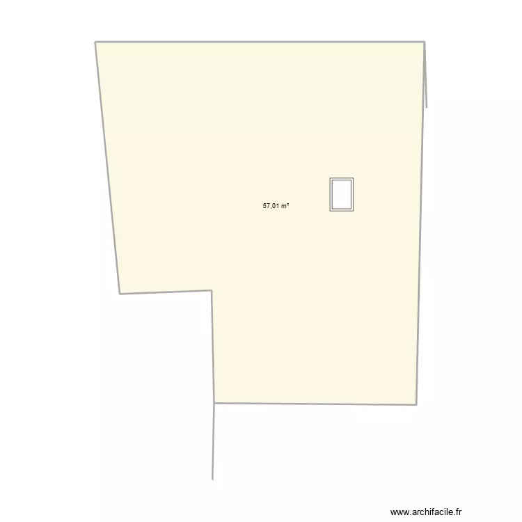 gite2. Floor plan with 