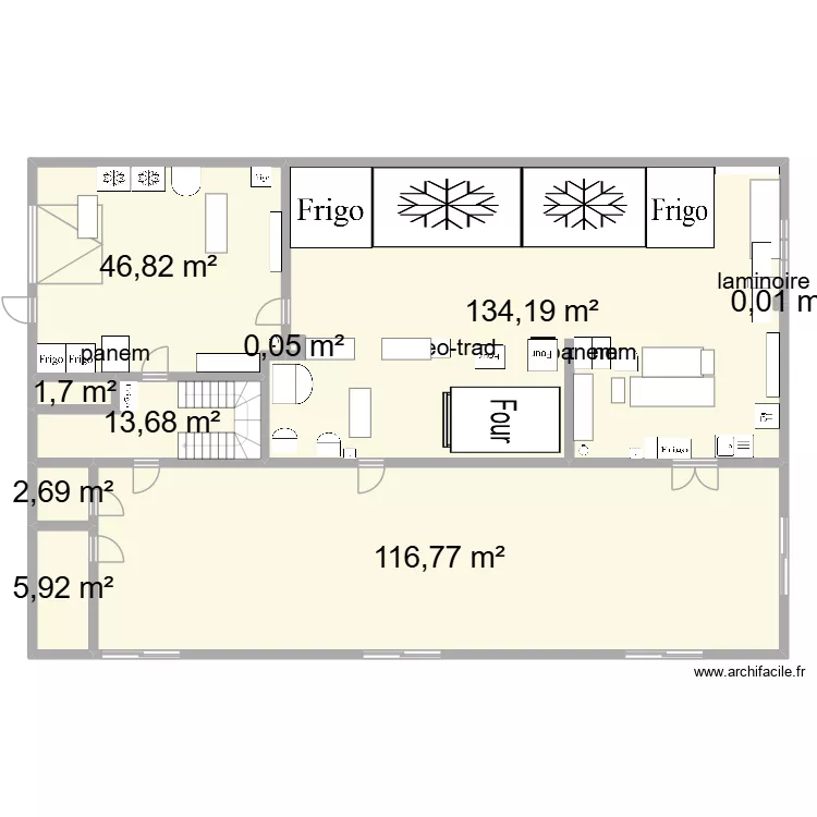 La Fabrique maxime CS. Floor plan with 