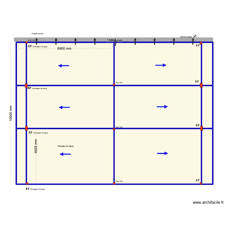 Hotel valor 3 bio. Floor plan with 12 Rooms and 133 m² Hotel valor 3 bio. Floor plan with 12 Rooms and 133 m²